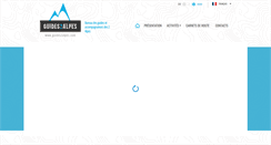 Desktop Screenshot of guides2alpes.com